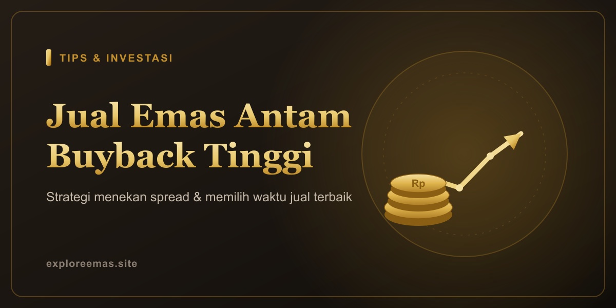Cara Jual Emas Antam agar Harga Buyback Tinggi